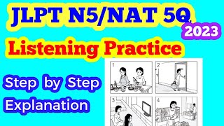 Jlpt n5 listening practice