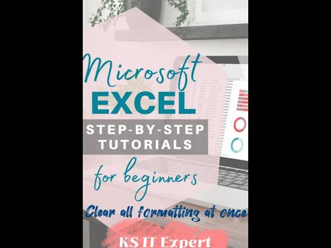 Clear All Formatting In MS Excel | Excel Tips & Tricks #shorts #excel