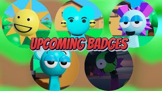 Roblox - All Officially Upcoming 5 Badges Leaks And How To Get Them In 3D Sprunki RP And Animations