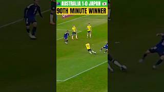AUSTRALIA 1-0 JAPAN | Socceroos vs Japan last minute winner | Aziz Behich goal #asianqualifiers