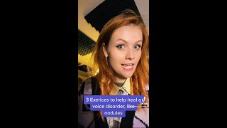 3 EASY Vocal Exercises to help Voice Disorders like nodules (and why) 💜