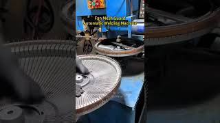 Fan Guards Automatic Welding Machine, Fan Covers Welding. #fancovers #fanguard #wire #mesh