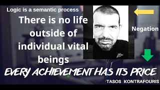 The Logic of Negation Exploring Self Reference, Otherness & Ontology I Tasos Kontrafouris