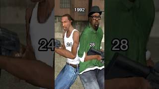 CJ and Big Smoke #gta #grandtheftauto #carljohnson #bigsmoke #sanandreas #grovestreet #sad #gaming