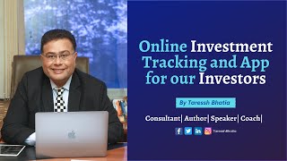 How does Online Investment Tracking and App help our Investors