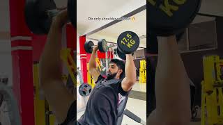Full shoulders workout🔥Using dumbells ONLY!#shoulderworkoutwithdumbbells#ytbshort#gymworkout