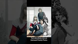 Turn any photographs into an awkward family photo. #soulofai #toddcarrie #filtermadness