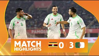 Uganda 0-3 Algeria Match Highlights l TotalEnergies CHAN 2024 l Matchday 1