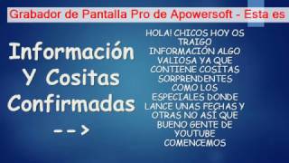 Cosas e Info. Ok no! | Presentacion /aviso/