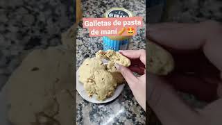 Galletas de pasta de maní 🤩🥜