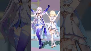 Skirk Lumine『V』【Genshin Impact MMD】#skirk #Lumine
