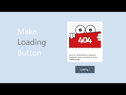 Build Loading Button Animation in HTML CSS Only | How To Create Loading Button Animation | Figma