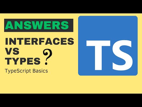 Your questions Interfaces vs Types.  #typescript
