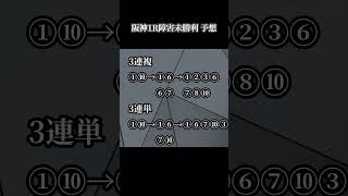 9/10 【競馬障害レース】阪神1R障害未勝利 予想