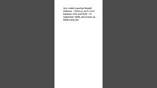 What is Judah Loew ben Bezalel?