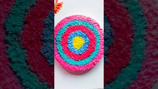 Colorful Tissue Paper Wall Decor 🌈❤️।।Easy DIY Craft Idea#shorts #foryou #WallDecor #TissuePaperArt