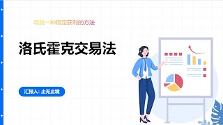 洛氏霍克交易法 01 低位123、高位123结构 反转单的正确做法 有效的趋势追踪法