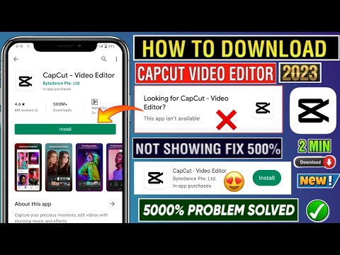 Capcut Download | Capcut This App Isn't Available | How To Download Capcut | Capcut Download Android