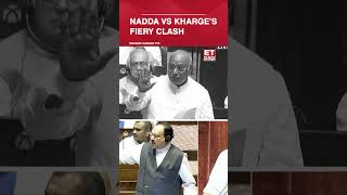 JP Nadda Vs Mallikarjun Kharge's Fiery Clash In Rajya Sabha | #etnow #jpnadda #mallikarjunkharge