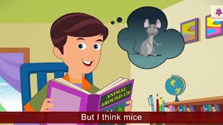 Mice  - Kids Poem | English Animated Poem For Children | Periwinkle