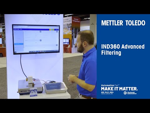 IND360 Advanced Filtering: Filter Out Specific Disturbance Frequencies
