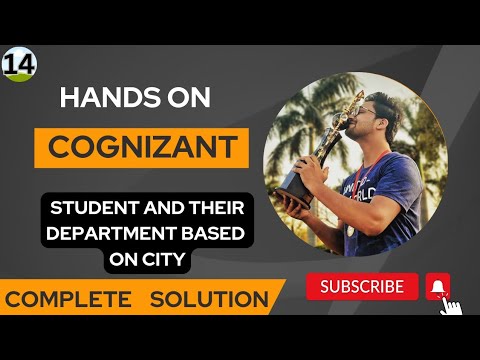 Cognizant SQL hands on |TechieTalkwithAditya