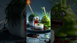 “Killer Banana Monster Chases Juice Box! 🍌😱 | Comedy Horror Short” #shorts #shortsfeed
