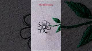 Bullion knot stitch🥰🥰🥰#shorts #short video #viral video