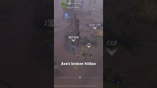Axe Boy’s Broken hitbox part 2 #axeboy #identityv #identity #gaming #identityvgameplay #idv