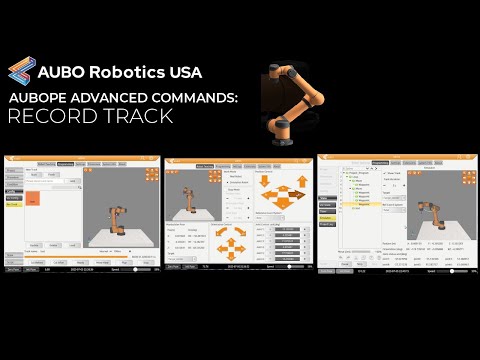 AUBOPE Tutorial- Advanced Commands: Record Track