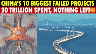 China’s 10 Biggest Failures: 20 Trillion Spent on Half-Finished Mega-Projects, Nothing Left