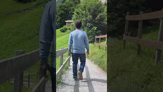 Lauterbrunen a fairlytale paradise| Switzerland | Explore with Nilanjan #shorts #lauterbrunnen