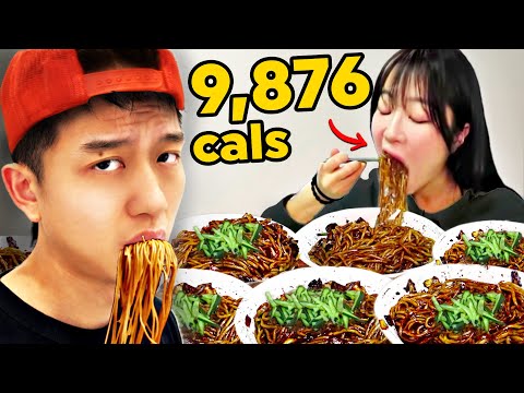 Surviving the #1 Mukbanger’s INSANE Diet (Tzuyang)