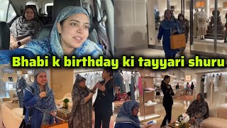 After coming back from Lonavla, preparations for Bhabhi's birthday started 🎂Special gift for Bhab...