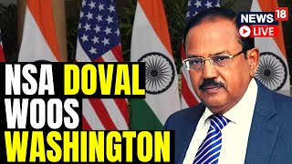 NSA Ajit Doval Discusses Tech And Security On His US Visit | NSA Ajit Doval US Visit | India US News