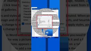 Access the Word Count feature using Keyboard Keys in MS word | MS Word Word Count. #msword