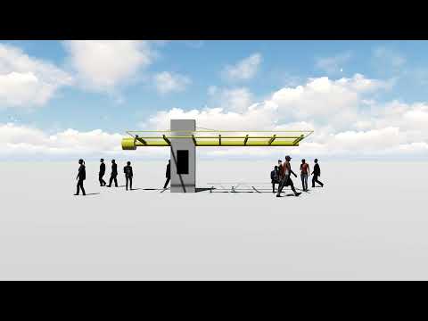 LUMION ARCHITECTURE ANIMATION - DART Bus Shelter - Dallas, Texas