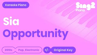 Opportunity - Sia, Quvenzhané Wallis | Annie (Piano Karaoke)