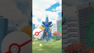 Catching God of Time in Pokémon Go #pokémon #pokémongo #gaming #legandarypokemons #godoftime