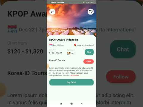 Event tickets booking app development company