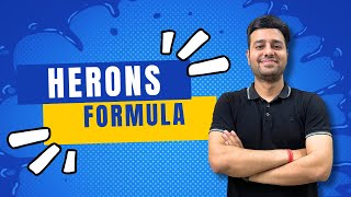 Herons Formula  Lec 4  | Class 9 Math's (CBSE) | 2024-25.
