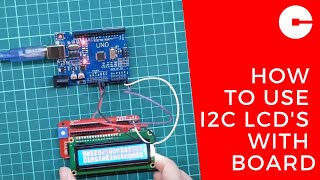 How to use I2C LCD's with Arduino LCD Board - Circle Electronic