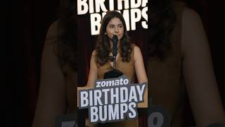 @swatisachdeva95 delivered a roast 🧯 | Zomato Birthday Bumps