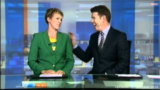 News Blooper: Newsreader leaves for Friday drinks and forgets to return