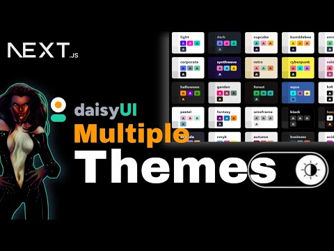 Multiple themes using nextjs | Daisy UI | Tailwind | Nextjs14