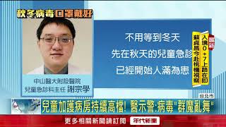 「免疫負債」來了！ 呼吸道融合病毒「群魔亂舞」 醫：兒童急診爆