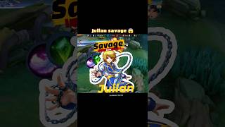 1v5? Julian Says EZ Savage 😤🔥#shorts #mlbb #mobilelegends