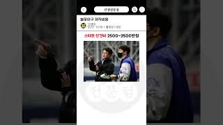 불꽃야구 제작비용
