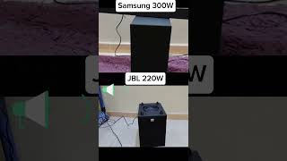 JBL vs Samsung Soundbar #shorts #soundbar