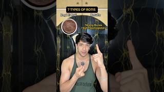 TOP 7 TYPES OF ROTIS 🫓 | #fatloss #health #nutrition #diet #motivation #roti